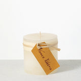 4" x 4" Timber Candle