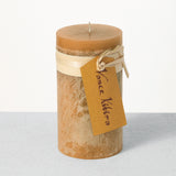 4" x 8" Timber Candle