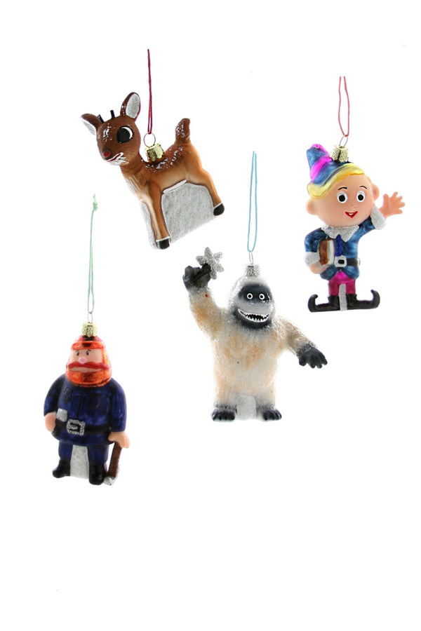 Retro Rudolph Characters