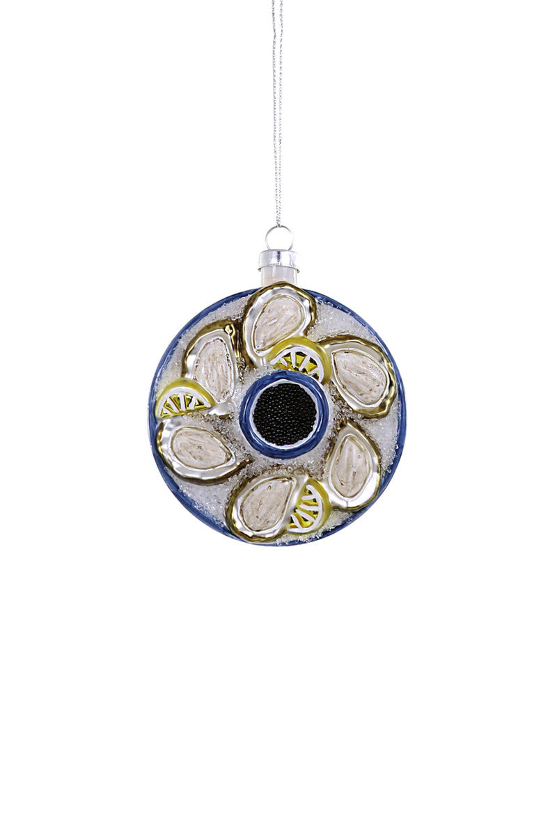 Plated Oyster Ornament