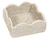 Rattan Scallop Napkin Holder