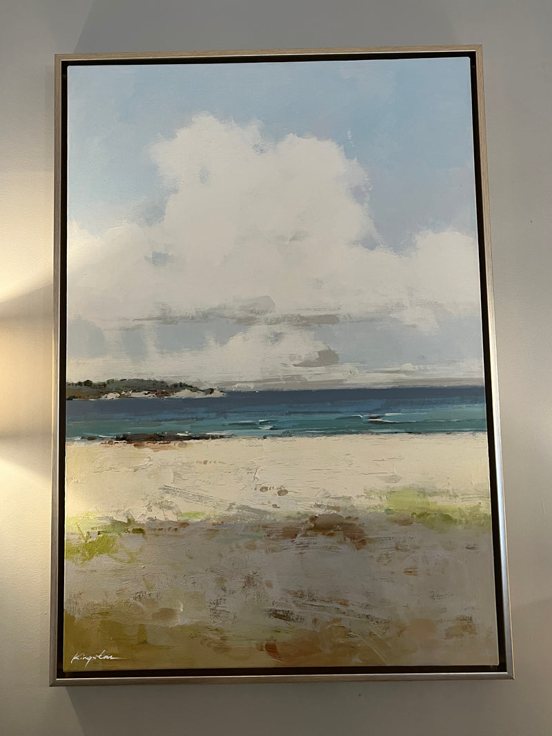 Tiverton Beach Scene Painting