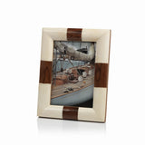 Kenya White Bone Photo Frame