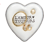 L'Amour Toujours 7" Heart Tray