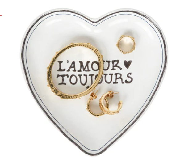 L'Amour Toujours 7" Heart Tray
