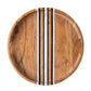 Stonewood Stripe 14" Round Tray
