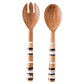 Stonewood Stripe Salad Server Set/2pc