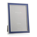 Silver Enamel Picture Frame