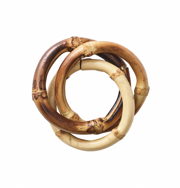 Bamboo Trinity Napkin Ring