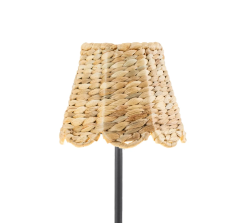 Poldina Scalloped Water Hyacinth Shade