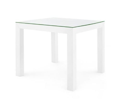 Valentina Game Table Chiffon White