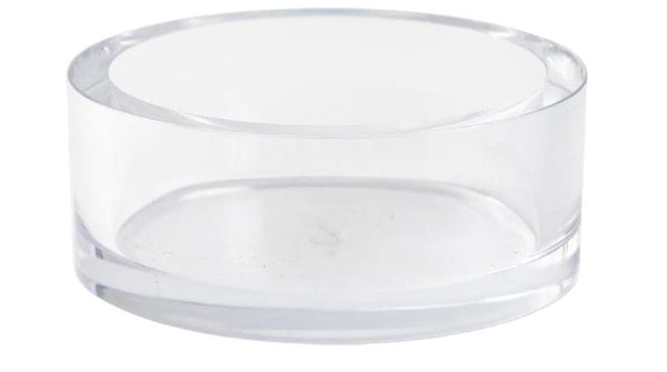 Acrylic Wine Bottle Coaster in Crystal Clear