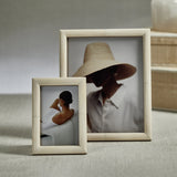 Palomar Etched White Bone Frame
