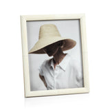Palomar Etched White Bone Frame