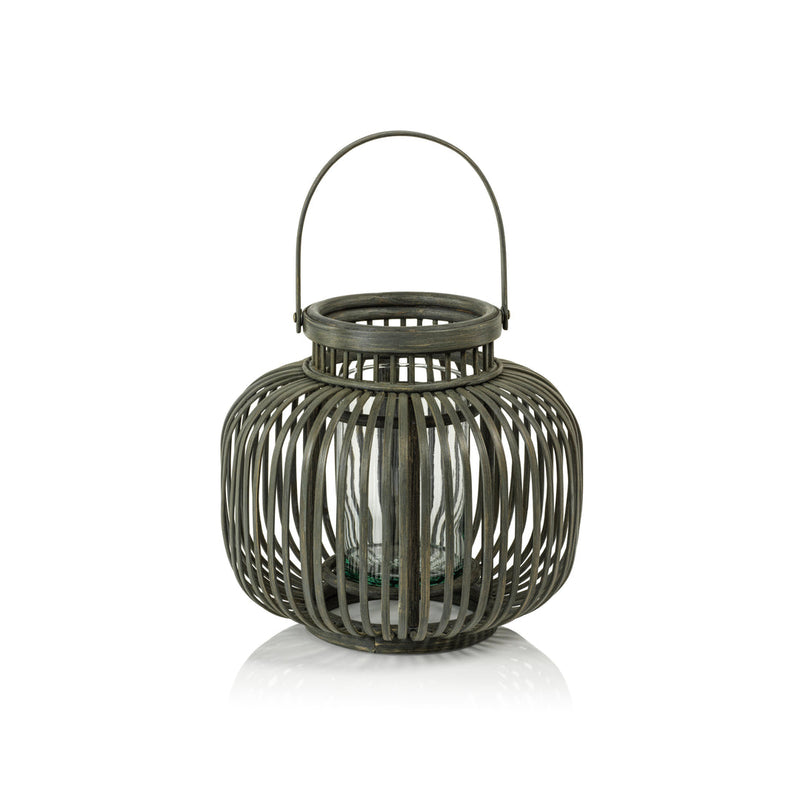 Melanesia Gray Bamboo Lantern