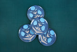 Poppy Blue Dinner Plate