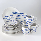 School of Fish Small Plates, Set of 4