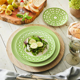 Newport Verde Small Plates, Set of 4