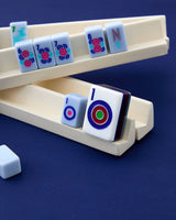 Parisian Blue Mahjong Travel Set