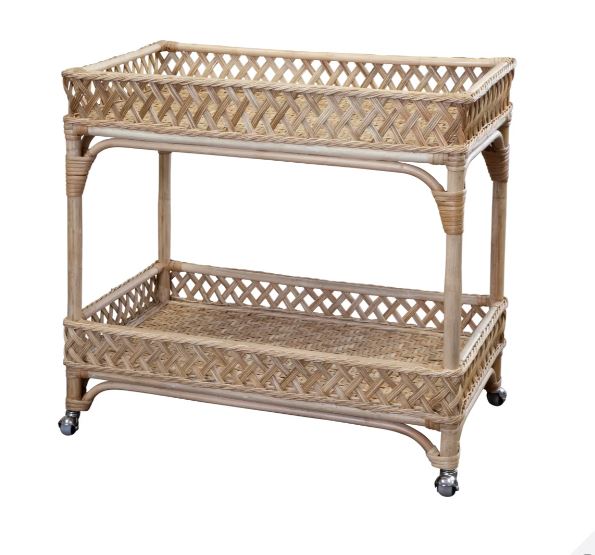 Trellis Bar Cart