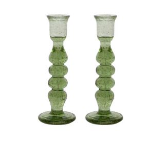 Provence 7" Candlesticks, Set of 2