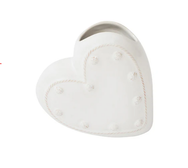 Berry & Thread 6" Heart Vase