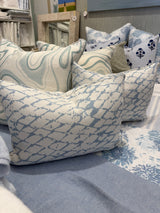 Nantucket Gyotaku Linen Pillow