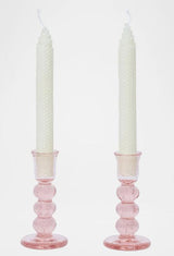 Provence 5" Candlesticks, Set of 2