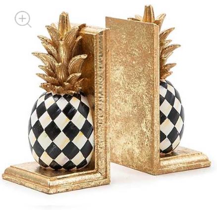 Pineapple Bookends