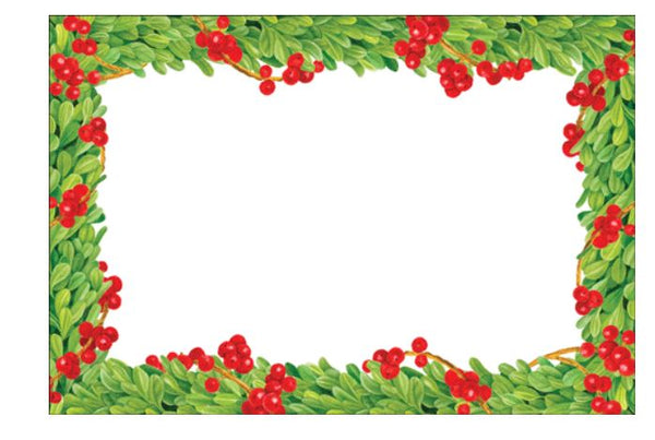 Caspari Holiday Place Cards