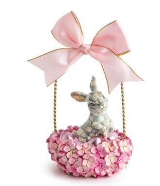 Touch of Pink Bunny Basket