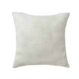Textured Wool Boucle Decorative Cushion Abstract Distressed: Green