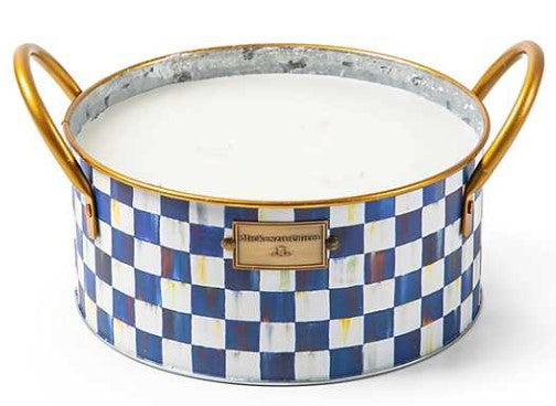 Sterling Check Citronella Candle