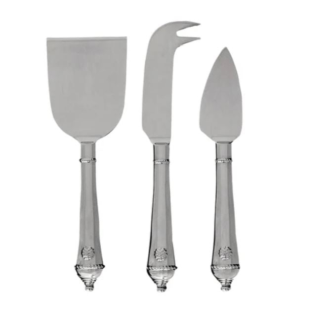Berry & Thread Cheese Knife Assorted Set/3 - Polished