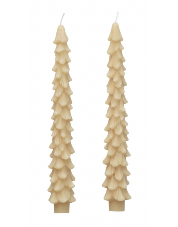 10" Tree Candle Set
