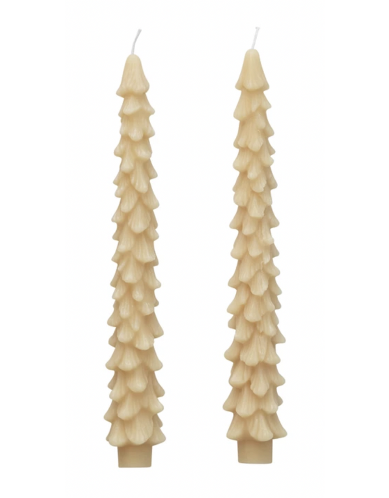 10" Tree Candle Set