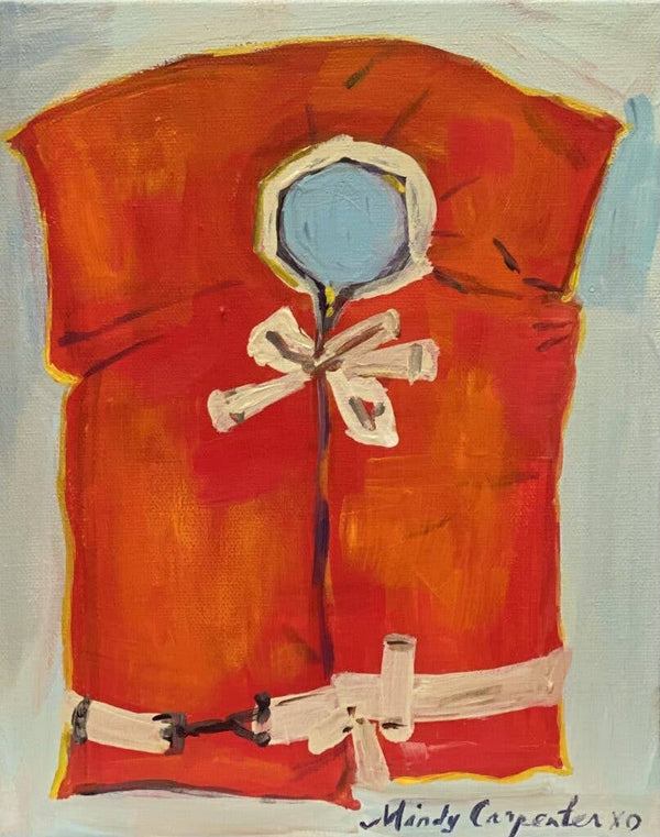 Vintage Life Vest Greeting Card