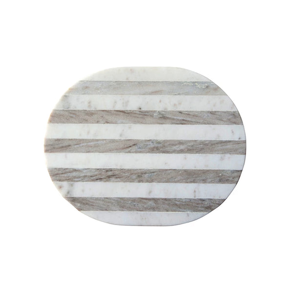 Striped Marble Cheese/ Cutting Board