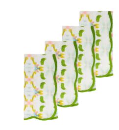 Scalloped Dinner Napkins