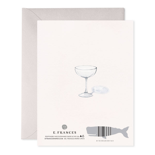 Champagne Tower Wedding Greeting Card – To the Happy Couple