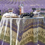Lavender Purple | French Tablecloth: 71" x 128"