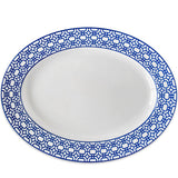Newport Garden Gate Oval Rimmed Platter: Default
