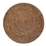Round Placemat  15': Natural Bamboo