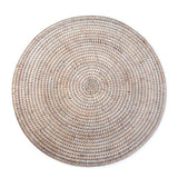 Round Placemat  15': Natural Bamboo
