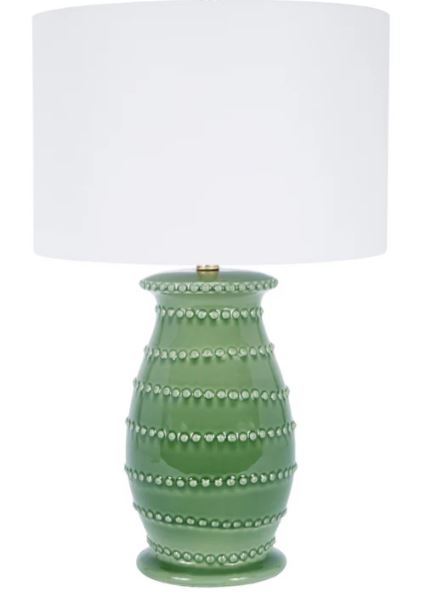 Caleb Green Ceramic Table Lamp