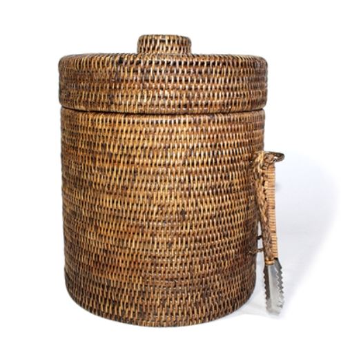 Round Ice Bucket w/ Thermos Liner (Large) - AB 10.25'x12'