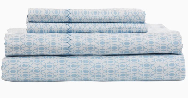 Kama Light Indigo Organic Sheet Set King