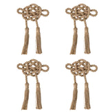 Mystic Knot Napkin Ring Set/4