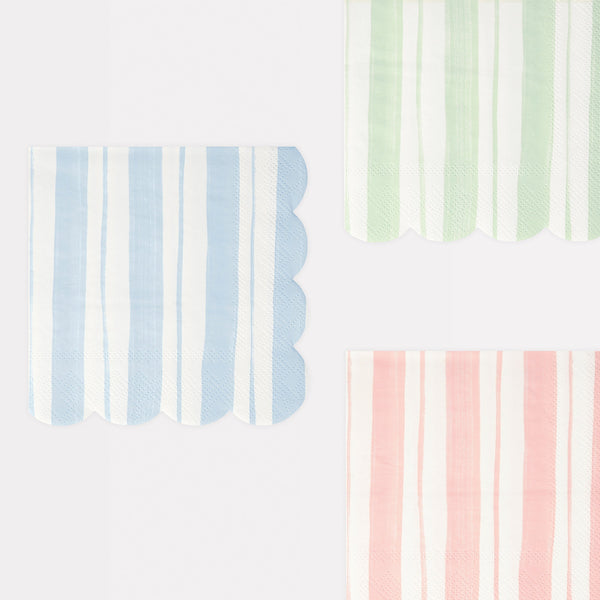 Ticking Stripe Small Napkins