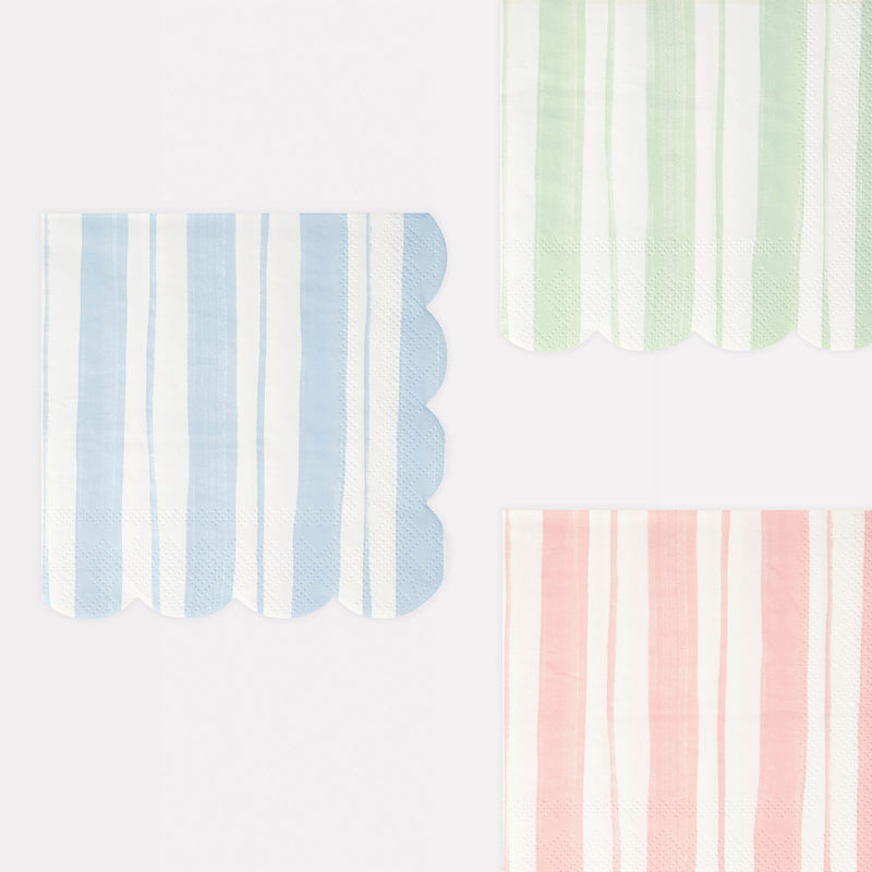 Ticking Stripe Small Napkins